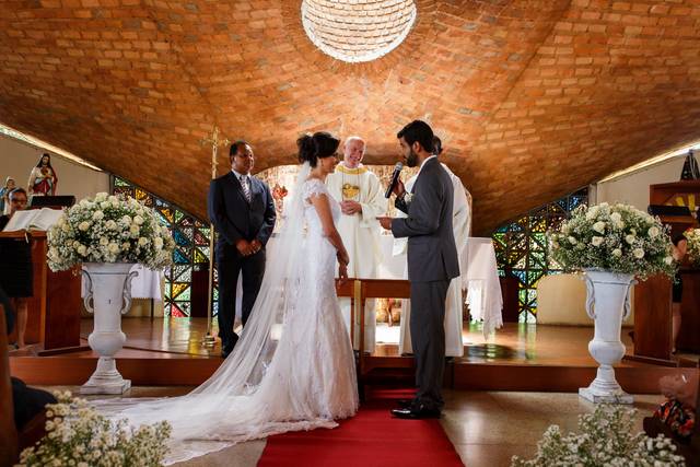 Arranjos do altar