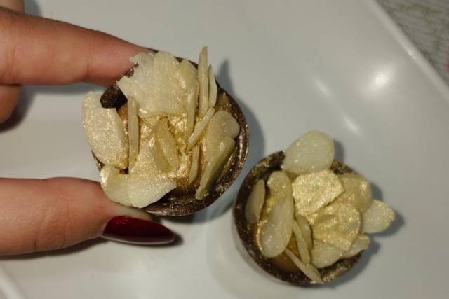 Doce de leite com amêndoas