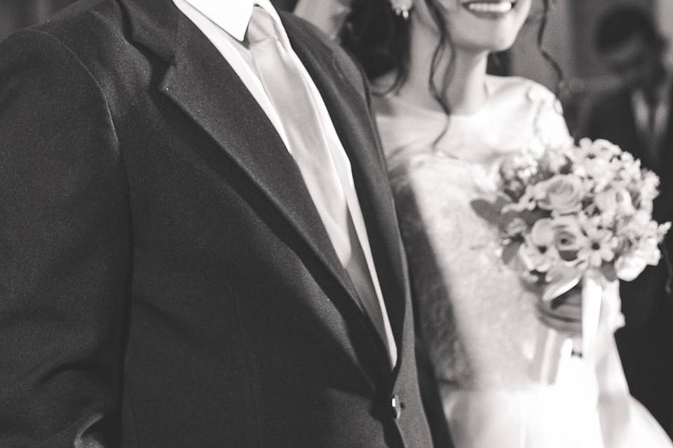 Noite mágica cercada de amor