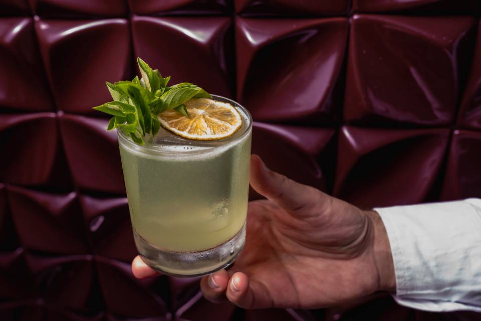 Gin Basil Smash