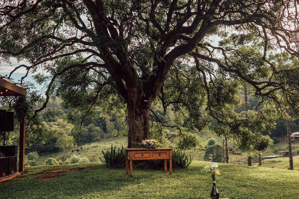 Garden decorado casamento