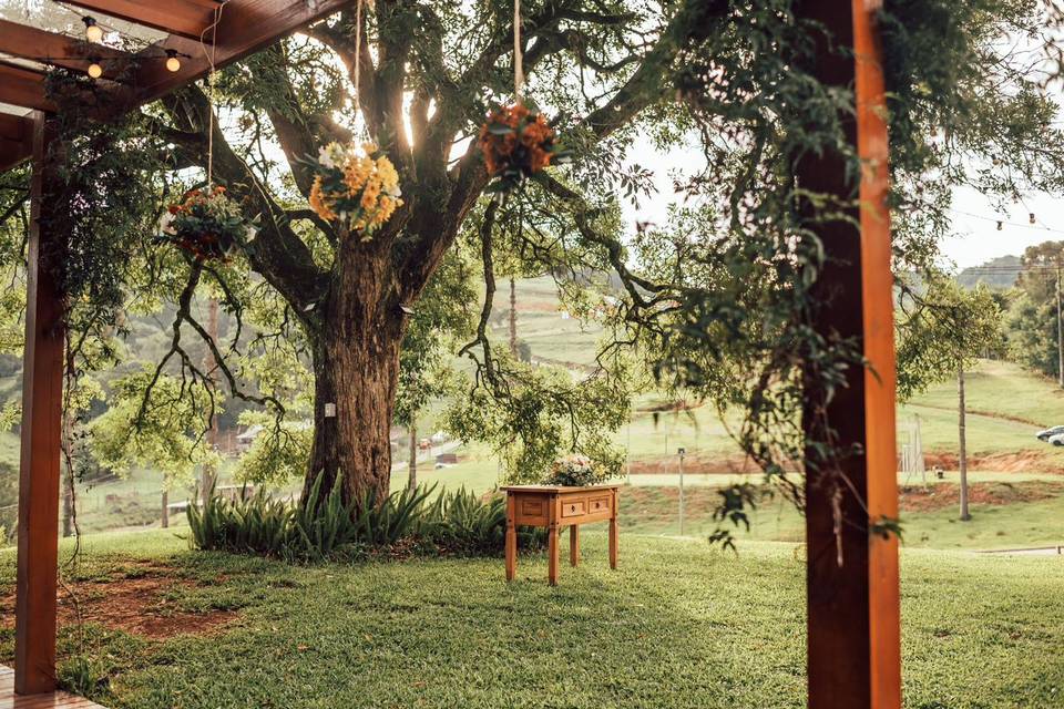 Garden decorado casamento