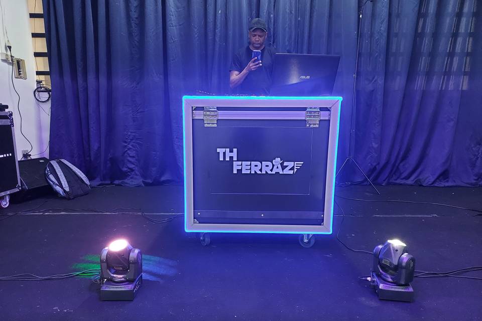 Palco pronto.