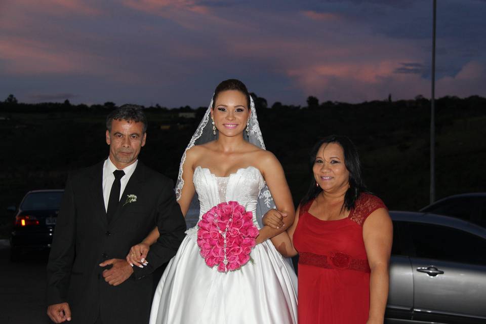 Chegada da noiva