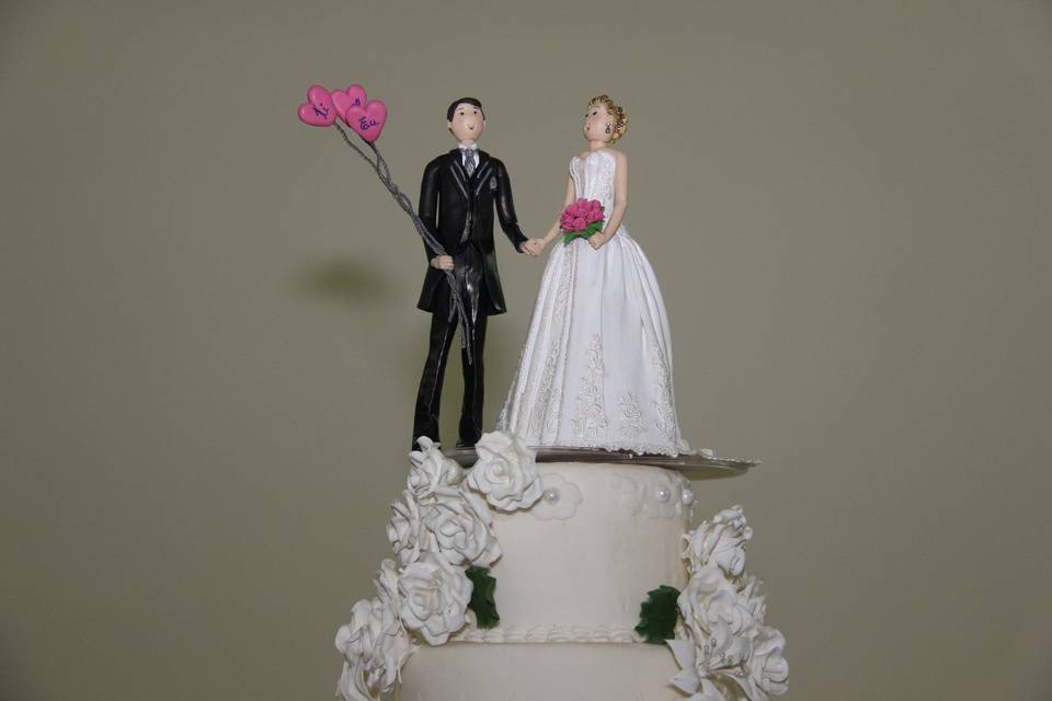 Decoração do bolo