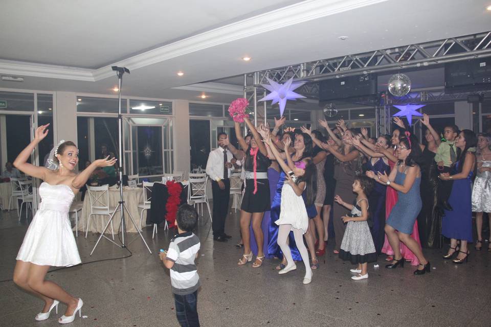 Jogando o Bouquet
