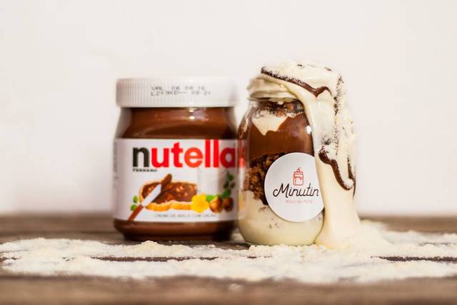 Sabor nutella com leite ninho