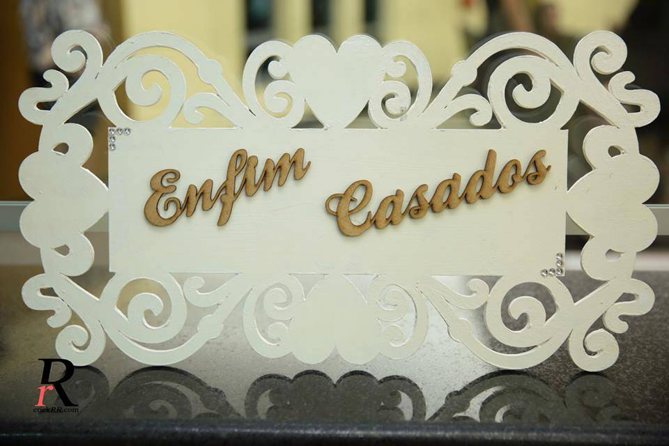 Placa Casamento