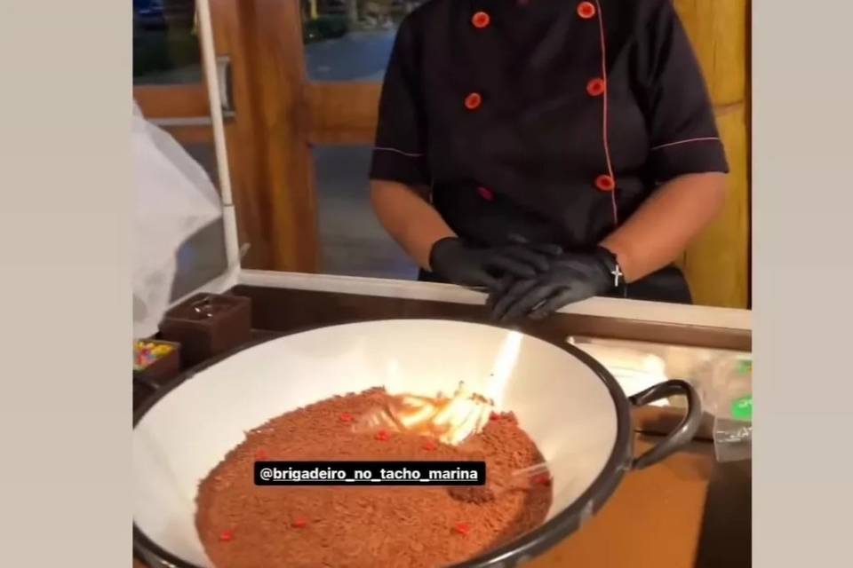 Brigadeiro no tacho