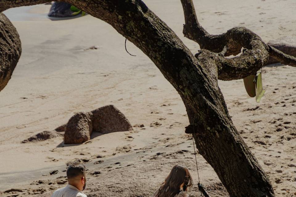 Ensaio na praia