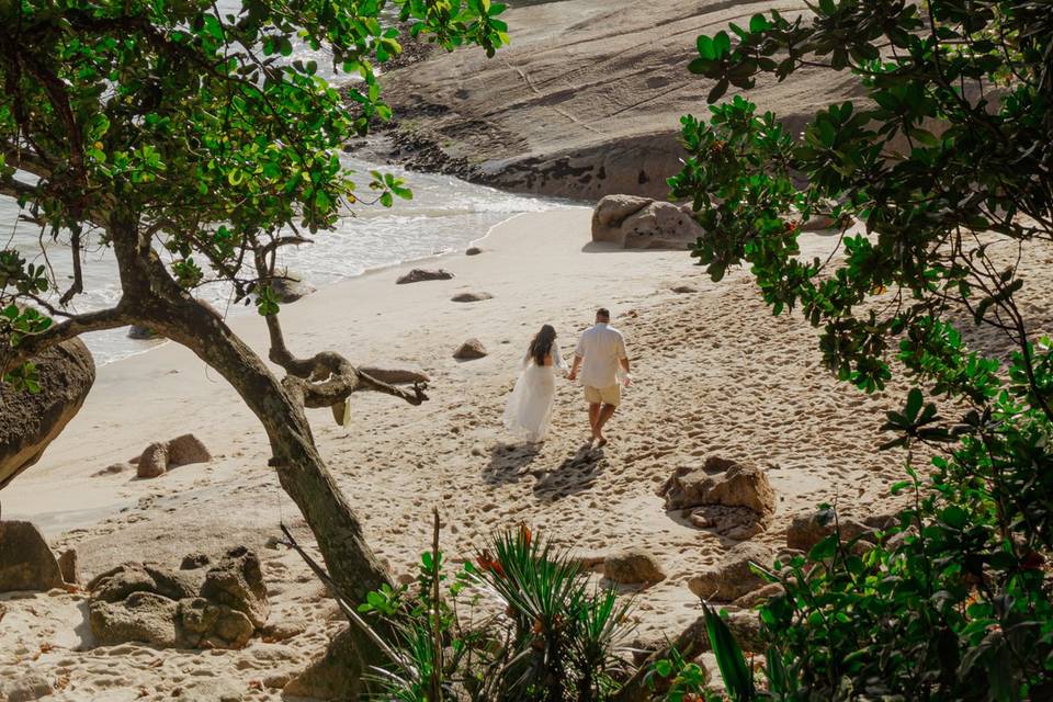 Ensaio na praia