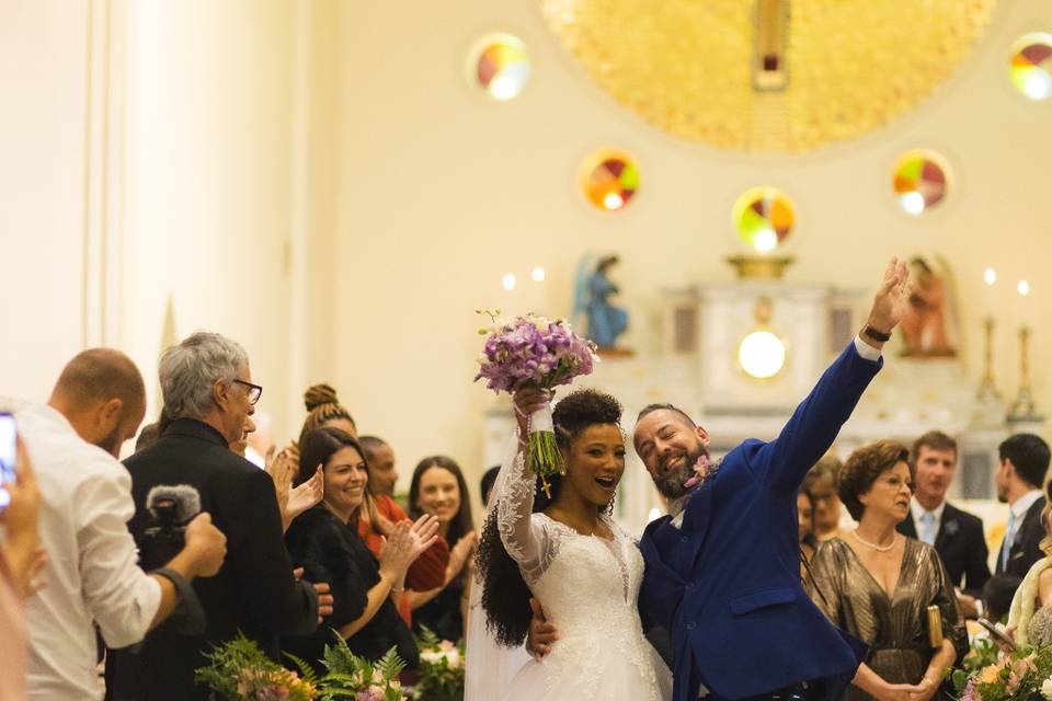 Uhuuullll recém casados