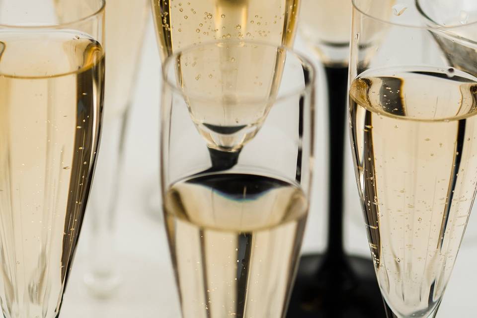Champagne glasses