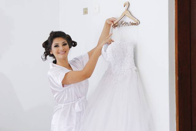 A noiva e o vestido