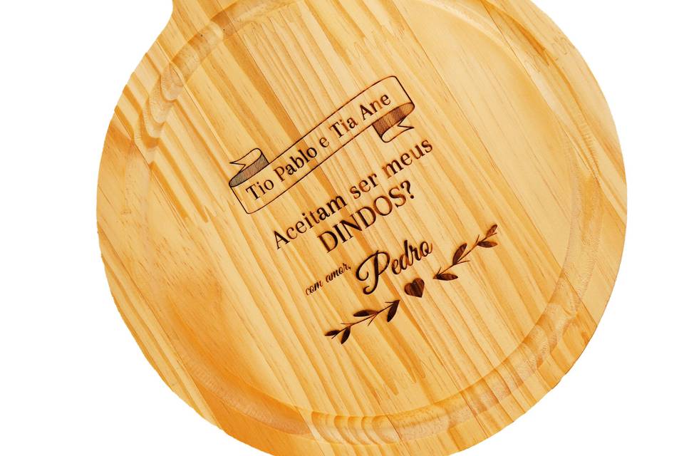 Tábua Redonda Personalizada