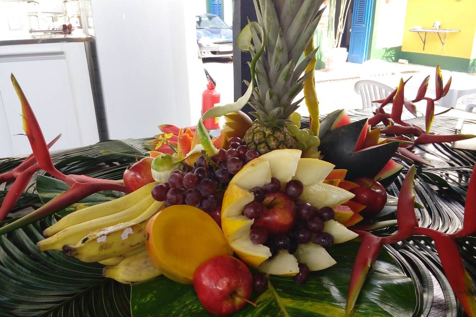 Mesa de frutas