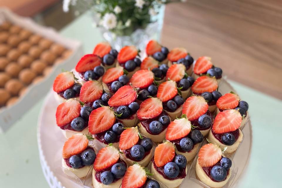 Cheesecake de frutas vermelhas