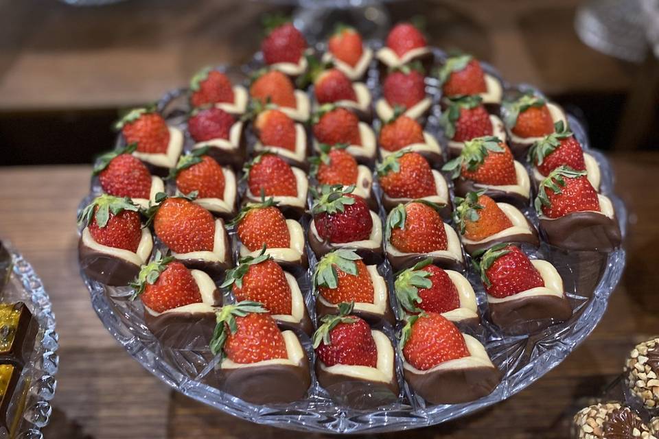 Bombom de morango