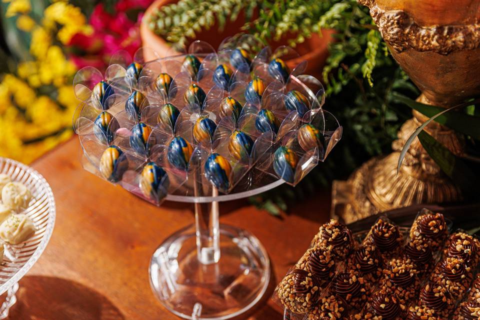 Bombom castanha de caju