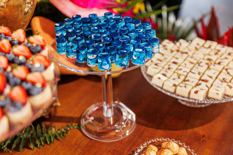 Bombom de banana com caramelo