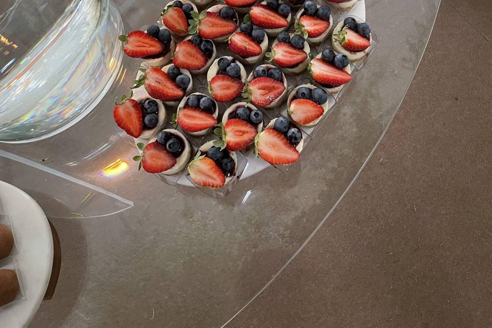 Cheesecake frutas vermelhas