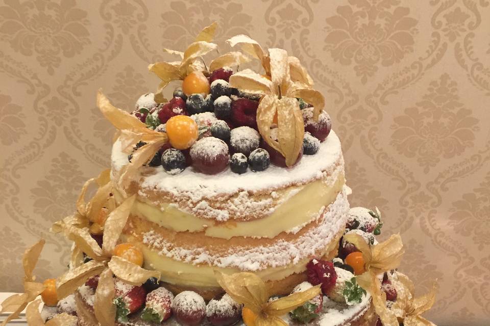 Naked cake