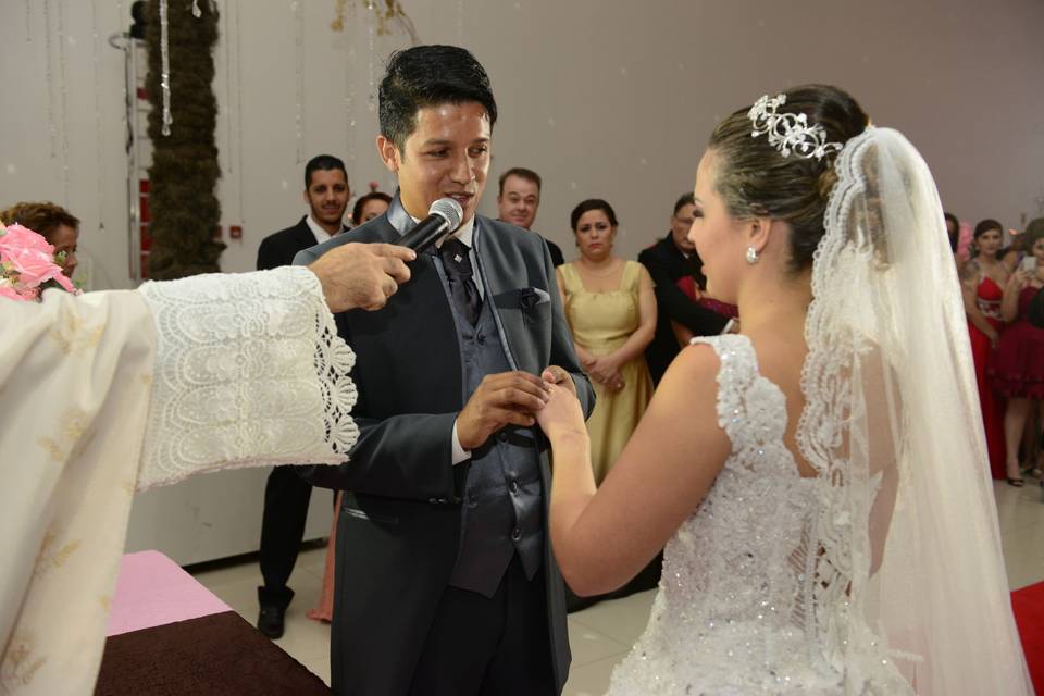 Enlace de Caroline e Ricardo