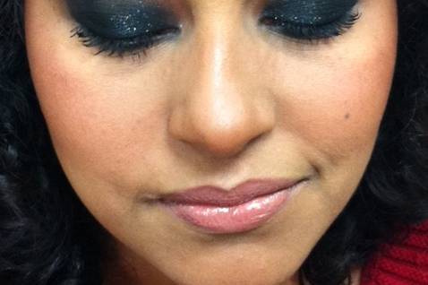 Make madrinha - preto esfumado