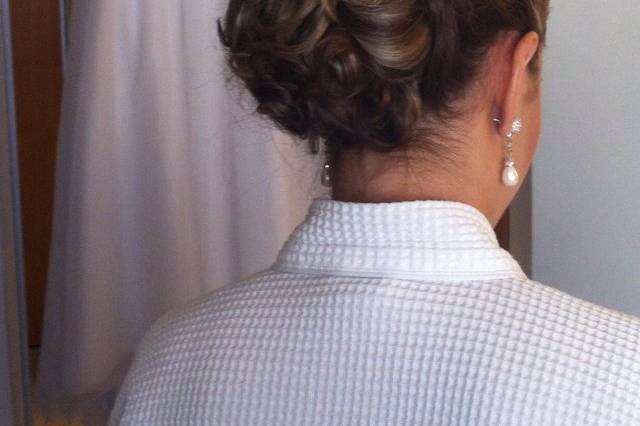 Detalhe cabelo noiva Bruna
