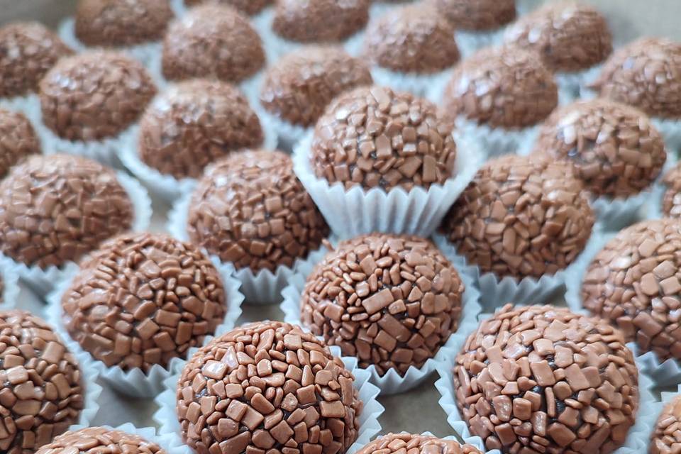 Brigadeiro Belga ao leite