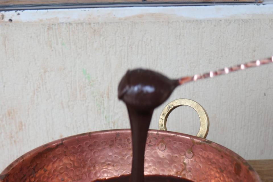 Brigadeiro no tacho