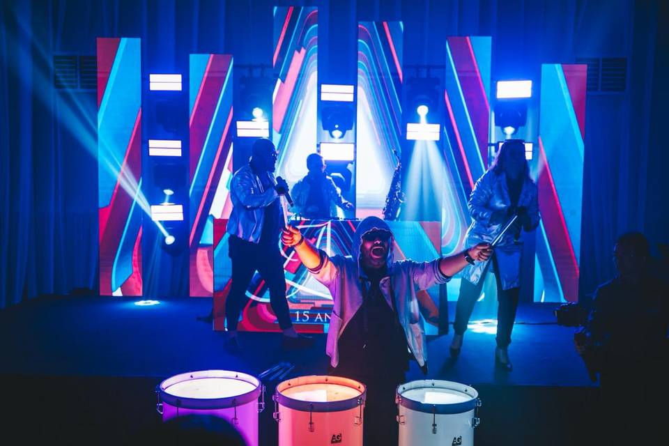 SHOW TAMBORES DE LED