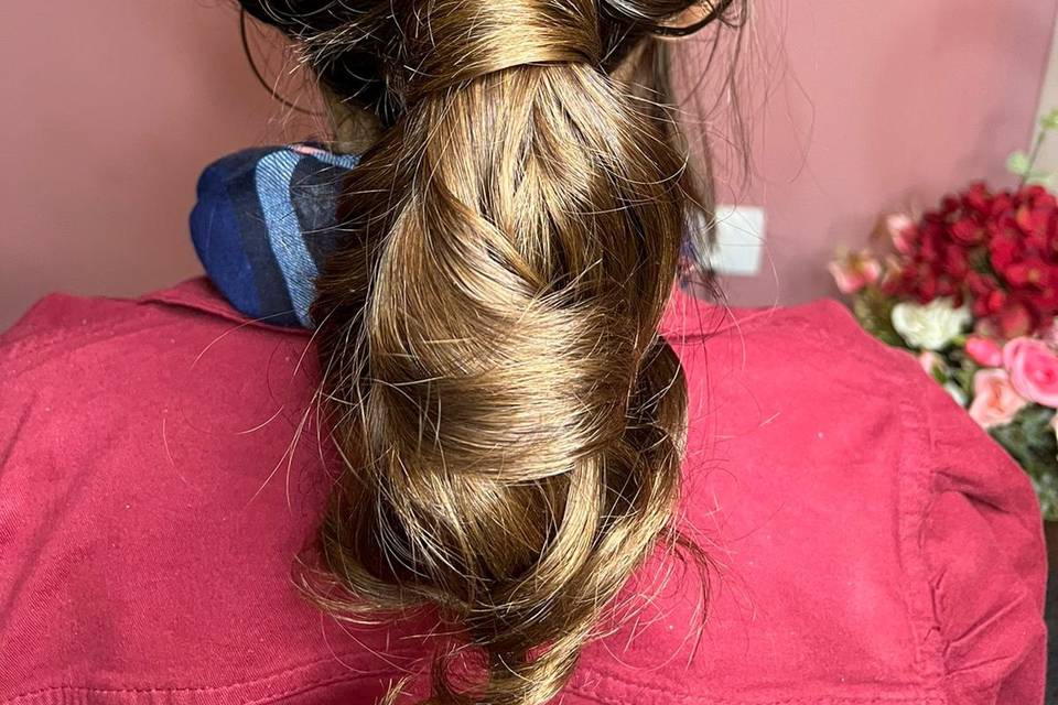 Penteado para madrinha
