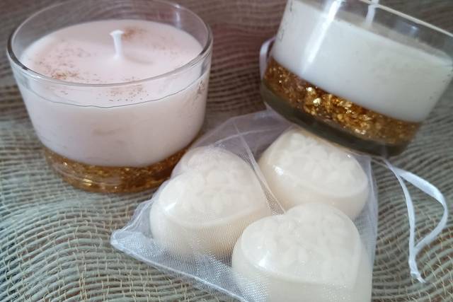 Velas e sabonetes perfumados