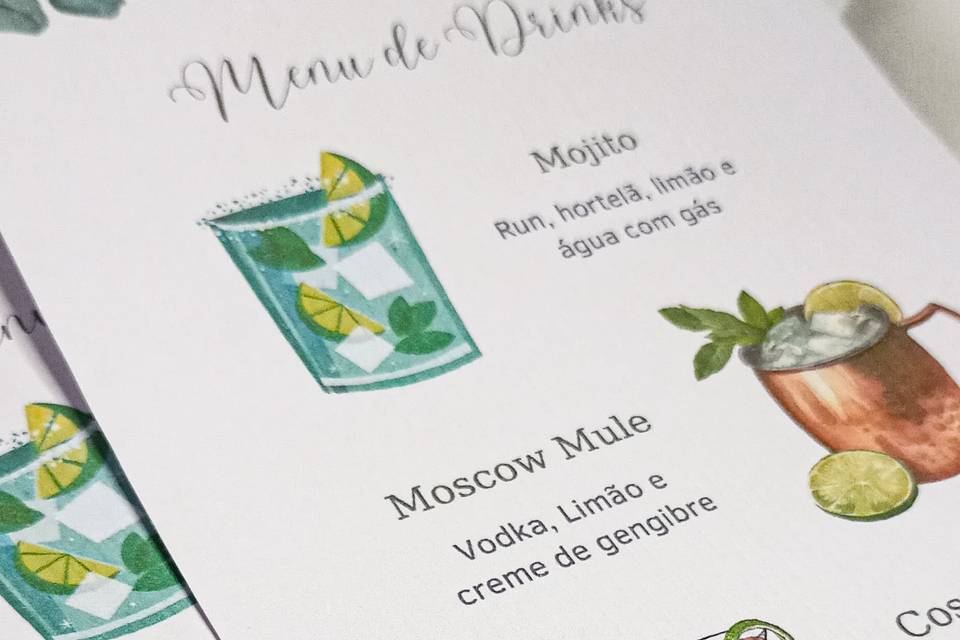 Menu Drinks