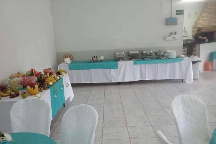 Mesa de Buffet e Fruta