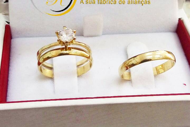 Modelo Tradicional- Ouro 18k