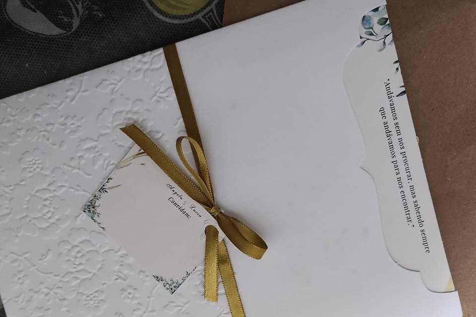 Convite e envelope