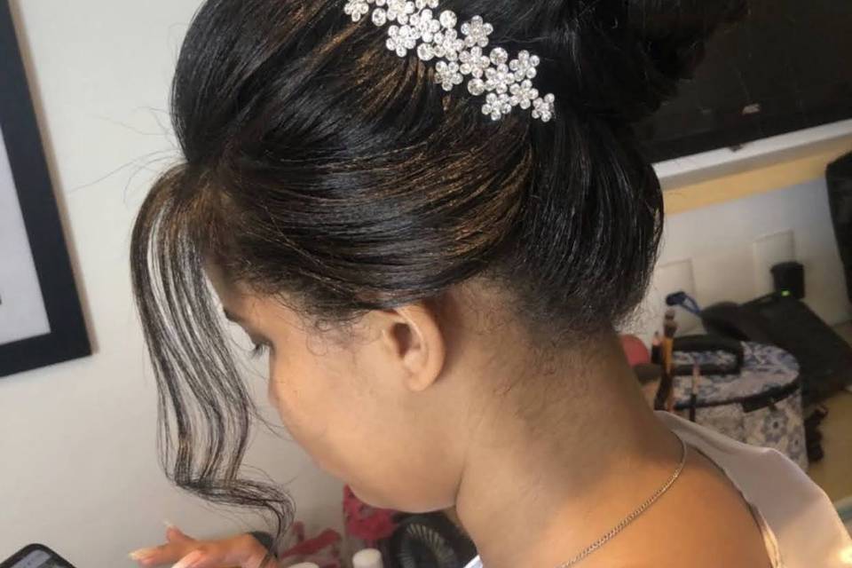 Penteado para noivas