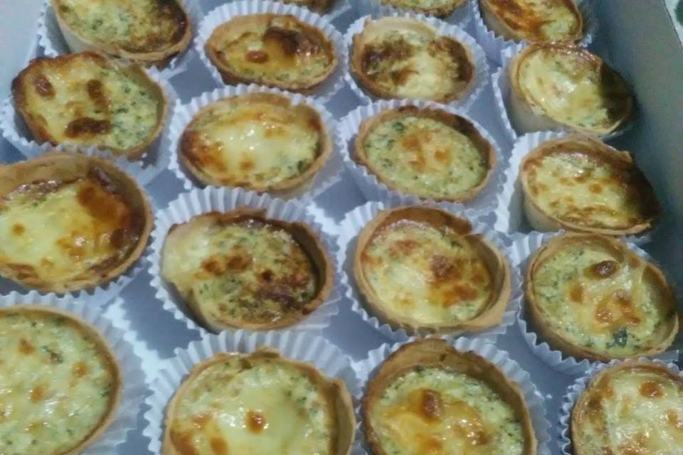 Quiche. Brócoli