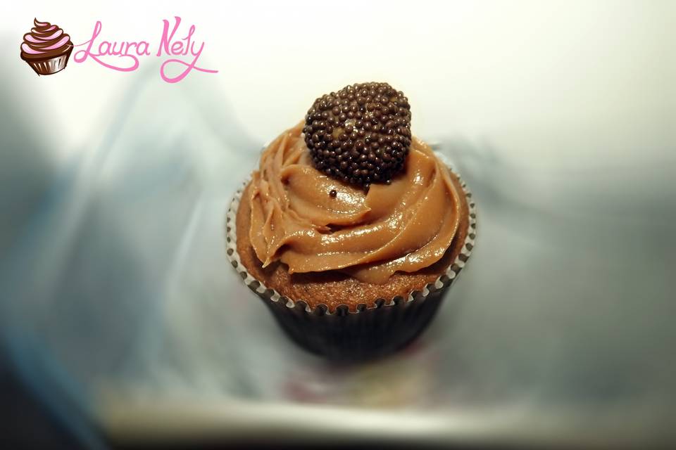 Cupcake de brigadeiro