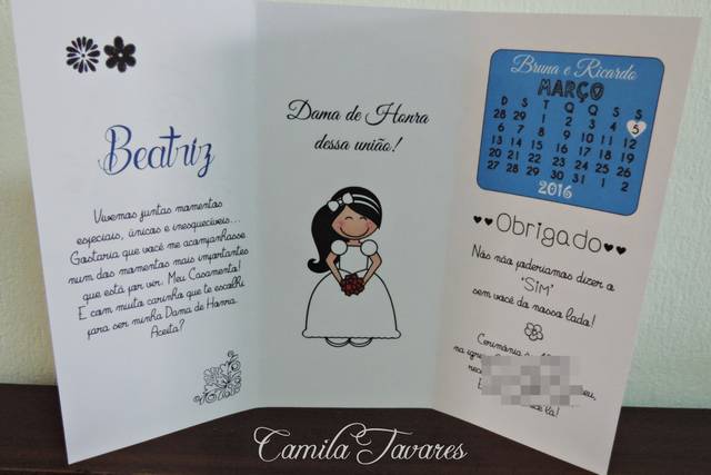 Convite dama