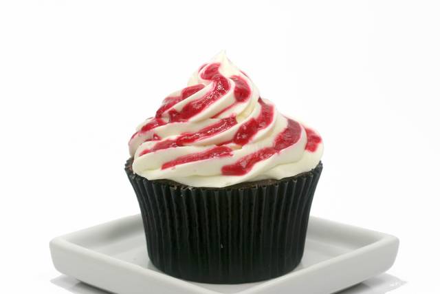 Cupcakes de framboesa