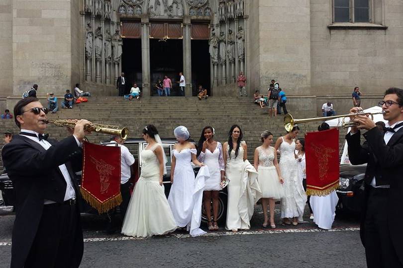 Clarinada no desfile