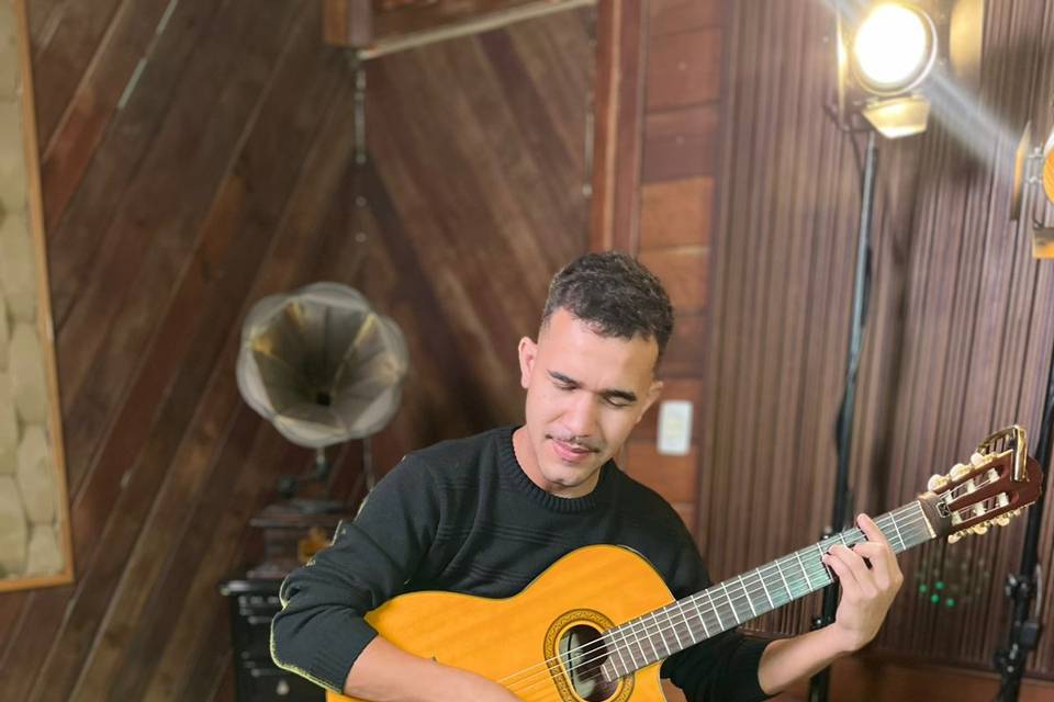 Formato em trio com violão