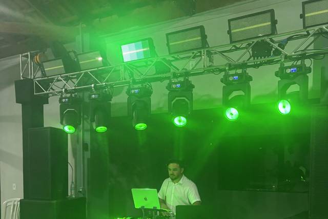 Iluminação e Dj