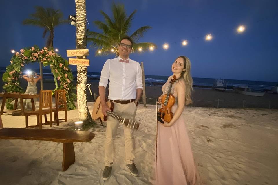 Duo de violino e violao