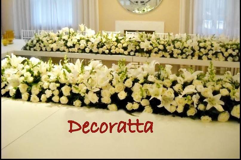 Decoração Mesa de Convidados