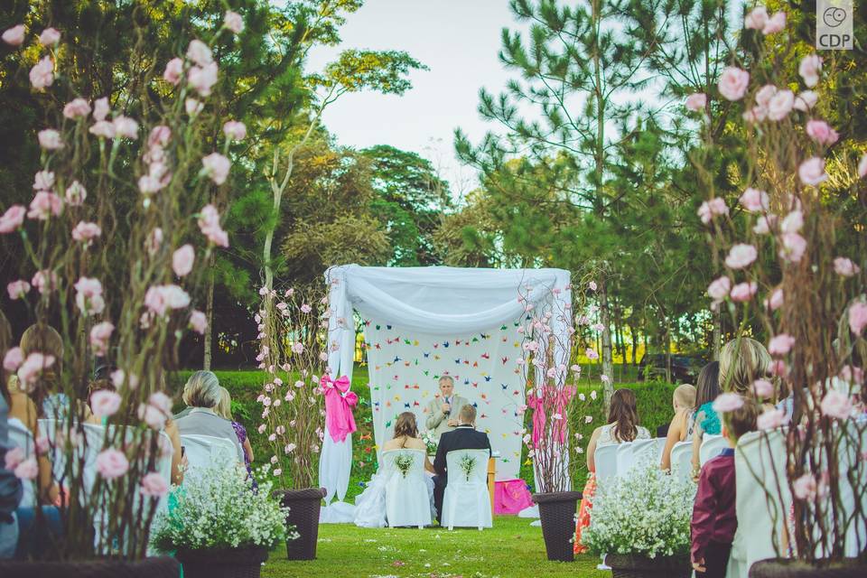 Casamento ao ar livre