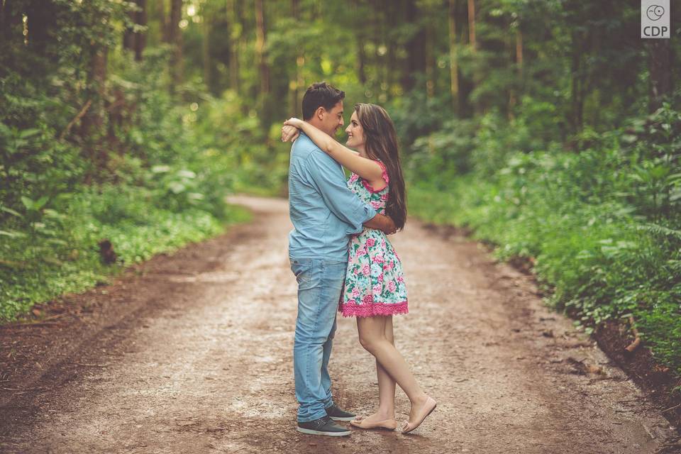 Pré casamento na estrada